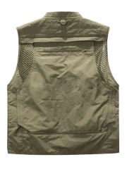 Winter Fleece Fishing Hiking Utility Vest - Image 2