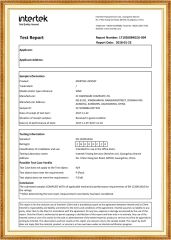 Mortise Lock EN12209:2016 certificate from EC Hardware Co., Ltd.