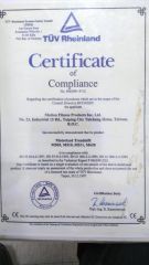 certificate2-TUV certificate of Eastern Motion Health Equipments(Kunshan) Corporation – certificate photo, supplier certificates section