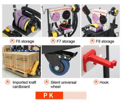 Electric Dual Station Dust Free Sanding Machine Car Polisher - Image 4