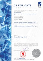 CE certificate steel certificate from Guangzhou Xiang Wei Automotive Equipment Co., Ltd.