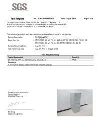 SGS Certificate certificate from Luoyang Mas Younger Export and Import Company (Ltd.)