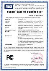 FCC Certificate certificate from Guangzhou Lebeth Musical Instrument Co., Ltd.