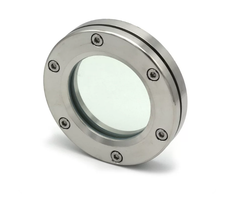 304/316L Sanitary Hygienic Straight Sight Glass with clear brash/multi-angle lighting - Image 3