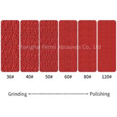 Ceramic Abrasive Sanding Disc 120# Red Brown 1-3" TR/TS/TP 15D ISO9001 CE - Image 4