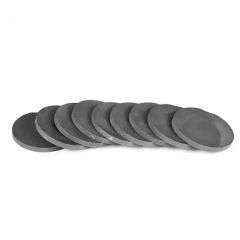 Graphite Products Isostatic High Density Graphite Round Sheet Graphite Round Plate Graphite Disc for Vacuum Pump Pyrolytic Graphite - Image 1