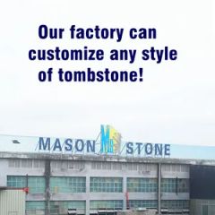 Cheap Tombstones Granite Cemetery Monuments MOQ 1 Set Color Blue Origin China Style European HS Code 680293 Size - Image 6