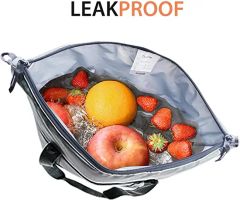 Insulated 30L Large Grey Insulated Lunch Bags Origin China Weight 0.77lb Cold Time >6h Trademark N/A Pump Power 70W Style Tote - Image 3