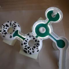 Multi-Material 3D Printed Footbridge Models with Functional Parts - Image 4