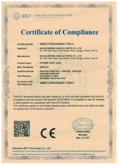 LED Light LVD Certificate certificate from Wuxi Everwin Vehicle Parts Co., Ltd.