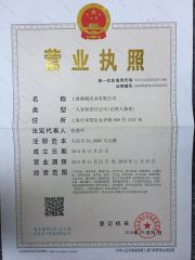 Business license certificate from Shanghai Remaco Industrial Co., Ltd.