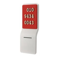 Customize Differenct Color Emergency Car Temporary Parking Number Plate Auto Phone Number Parking Stand - Image 4