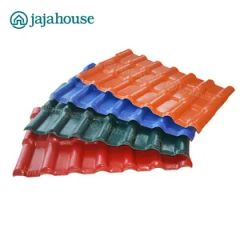 Thermal Insulation Roma Resin UPVC Roof Sheets Lightweight Plastic Tiles - Guangdong Jajahouse New Materials Technology Co., Ltd.