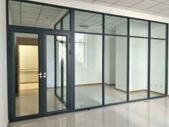 Aluminum Partition Work, On Site Weight Lightweight Durability Durable Aesthetic Appeal Stylish Type Of Location On - The Interior Designers