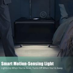 Stylish Multifunctional Smart Coffee Table Bedside Table - Image 3