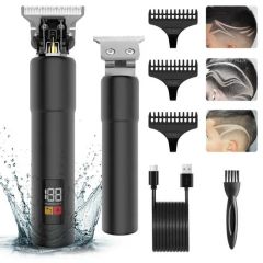Factory Wholesale Hair Clippers Professional Razor Trimmer Gender Men Trademark SLS Net Weight 182g Model NO. SLS-306T Main Materials ABS - Image 2