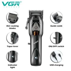 Electric LED Display Rechargeable Factory Price Men Professional Hair Clippers Trimmer - Image 1