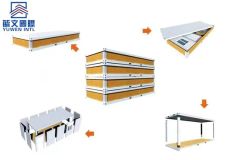 Customizable Modular Steel Structure Flat Pack Container House Booth - Image 6