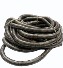 Galvanized Iron Flexible Conduit Pipes Shape Round Color Silver Thickness 25mm Diameter 1/4inch Surface Treatment - Image 2