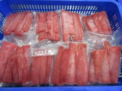 Frozen Yellowfin Tuna Strips Cut Back Meat Type Fish Features CO treated Freshness Level Frozen Degree of Processing 5 Size Range 10cm - 20cm - Image 3