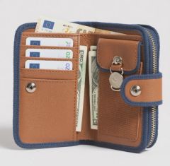 Croc - Embossed Colorful Wallet Women Wallet Origin China Gender Female Price USD_4-10 HS Code 420212 Closed Way Zipper Model NO. 25422-02 - Image 3