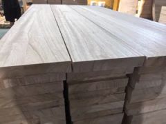 Timber Building Solid Paulownia Wood Board for Wall Shelf Glue E0 MOQ 5 M3 Sanded 240 Trademark QF Origin China Usage - Image 2
