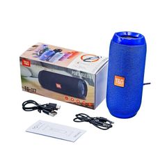 TG117 High Quality Portable Wireless BT Speaker Outdoor Sports Mini Waterproof Subwoofer 10W Supports TF Card FM USB Rad - Image 2