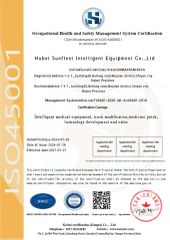 certificate certificate from Hubei Sunfleet Intelligent Equipment Co., Ltd.
