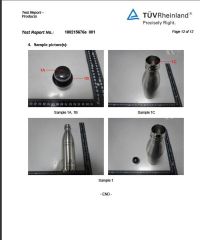 vacuum bottle certificate of Yongkang Heecn Stainless Steel Co., Ltd. – certificate photo, supplier certificates section