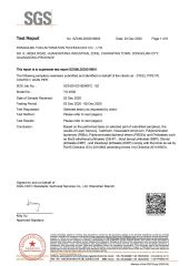 YUSI SGS RoHS report----Coated part certificate from Dongguan Yusi Automation Technology Co., Ltd.