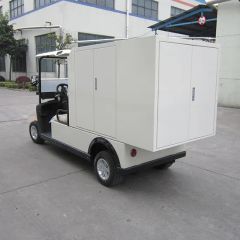 2-Passenger House-Keeping Van Box Electric Golf Cart Seats 1-2 Color White Motor AC 5kw Origin China Range 80-100 Km Controller - Image 4