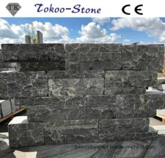 Natural Split + Tumbled Blue Limestone for Wall Brick Color Blue Trademark TK Origin Jining Model NO. TKWB-3 HS Code - Image 1