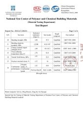 Test Report 4 certificate from Suzhou SuMei New Material Technology Co., Ltd.