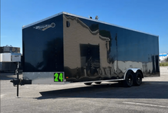 Enclosed Trailers / Enclosed Car Hauler 2026 24ft. Hero w/Heavy Duty Ramp Door & 7ft. Interior - Image 1