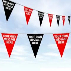 Custom Triangle Pennant String Bunting Flags Banner Origin China Trademark YS MOQ 10 Meters Model NO. SB-P Size Customized - Image 4