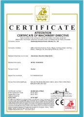 CE certificate from Shandong New Camel Union International Co., LTD