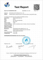 ASTM F963 certificate from Safecare Electro Products Co., Ltd.