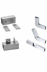 Mild Steel S S Balcony Railing With Glass, For Home Design Bar Position Balcony I Deal In New Only Material Grade Ss304 Usage/Application - Image 3