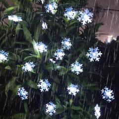 LED Waterproof Solar Powered String Lights Bl25712 Use Garden Weight 1kg Origin China Size 32.5 FT Voltage 2.4 V Condition - Image 5