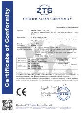 ZTS21092216LCD_Impact Drill_EN 62841-2-1_Cer certificate of AWLOP TRADING CO., LTD. – certificate photo, supplier certificates section