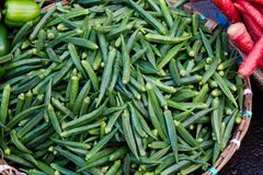 fresh organic lady finger okra – product photo 1, product detail gallery