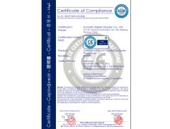 CE Certificate of Sublimation machine ST-2030 certificate of Yiwu Sunmeta Technology Co., Ltd. – certificate photo, supplier certificates section