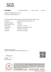 SiO2 SGS certificate from SHANGHAI TENGMIN INDUSTRY CO., LTD.