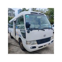 Toyota Coaster high roof bus for maximum passenger capacity Toyota Coaster minibus with manual and automatic transmission options Toyota Coaster reliable bus with low maintenance cost and durability Toyota Coaster bus suitable for urban and rural transportation - Image 5