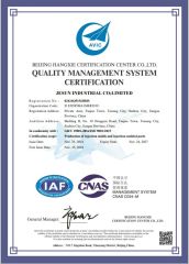 ISO9001 certificate from Shanghai Jesun Plastic Mould Co., Ltd.