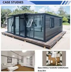 Customized Color 40FT 3 Bedroom Modular Transportable Homes Prefabricated Expandable Container House - Image 6