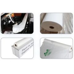 Safety Protection Disposable Plastic Clear Car Seat Covers Shape Square Origin China Model NO. A06502 Sample Avaliable Technics Handmade - Image 6