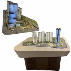 3D Rendering Commercial Office Building Design Building Scale Model - Image 6