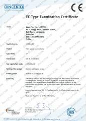 DTY- Diode/ND:YAG Laser Safety Glasses Meet CE EN 207 DIN CERTCO certificate from LaserPair Co., Limited