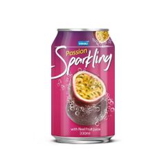 330ml Exotic Soda Fruit Juice Healthy Products: Lychee, Apple, Kiwi, soursop, passion fruit Beverage - Fresh and Healthy - Image 1